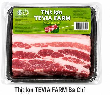 Thịt lợn sạch Tevia Farm